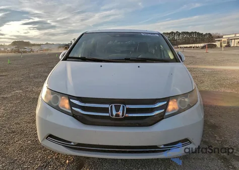 2016 Honda Odyssey Exl из США, поврежденный, VIN 5FNRL5H62GB094494